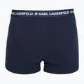 Férfi boxeralsó KARL LAGERFELD Logo Trunk 3 pár navy 3