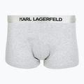Férfi boxeralsó KARL LAGERFELD Elastic Trunk 3 pár black/white/grey 3