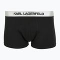 Férfi boxeralsó KARL LAGERFELD Elastic Trunk 3 pár black/white/grey 4