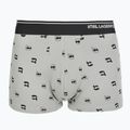 Férfi boxeralsó KARL LAGERFELD Ikon Aop Trunk 3 pár karl dot/ash black 2