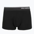Férfi boxeralsó KARL LAGERFELD Ikon Aop Trunk 3 pár karl dot/ash black 4