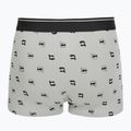 Férfi boxeralsó KARL LAGERFELD Ikon Aop Trunk 3 pár karl dot/ash black 5