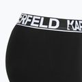 Férfi boxeralsó KARL LAGERFELD Bold Elastic Trunk 3 pár black 4