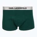 Férfi boxeralsó KARL LAGERFELD Elastic Trunk 3 pár dark sea/black/blue 3