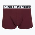 Férfi boxeralsó KARL LAGERFELD Bold Elastic Trunk 3 pár windsor/black/ash 3