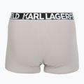 Férfi boxeralsó KARL LAGERFELD Bold Elastic Trunk 3 pár windsor/black/ash 5