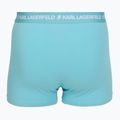 Férfi boxerek KARL LAGERFELD Logo Trunk Multiband 3 pár dark sea/indigo/blue 5