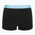 Férfi boxeralsók KARL LAGERFELD Logo Trunk Colorband 3 pár dark sea/indigo/blue 3