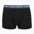Férfi boxeralsók KARL LAGERFELD Logo Trunk Colorband 3 pár dark sea/indigo/blue 5