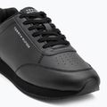 Férfi Tommy Hilfiger Lo Runner Pu Mix fekete cipő 7