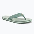 Női flip-flop papucs Tommy Hilfiger Stripes Beach Sandal charming green