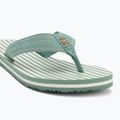 Női flip-flop papucs Tommy Hilfiger Stripes Beach Sandal charming green 7