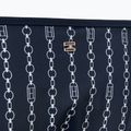 Tommy Hilfiger Cheeky String fürdőruha alsó oldalsó nyakkendő nyomtatás zászlós lánc sötét éjszakai tengerészgyalogság 3