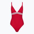 Tommy Hilfiger női egyrészes fürdőruha Triangle One Piece Rp Ext primer piros