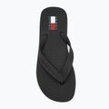 Férfi flip-flop papucs Tommy Jeans Beach Sandal black 5