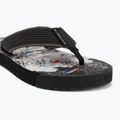Férfi flip-flop papucs Tommy Jeans Elevated Beach Sandal black 7