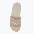 Férfi papucs Calvin Klein YM0YM01271 Slide Monogram Cv eggshell/atmosphere 5