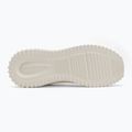 Calvin Klein női cipő YW0YW01665 Eva Runner Sock Mix In Hitech fényes fehér/krémfehér/rózsaszín 4