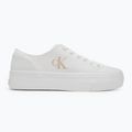 Calvin Klein női edzőcipő YW0YW01763 Vulc Flatform Low Cv MG tripla fényes fehér 2