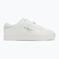 Calvin Klein női cipő YW0YW01444 Classic Cupsole Lowlaceup Lth Wn fényes fehér/holdfény jade 2