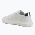 Calvin Klein női cipő YW0YW01769 Chunky Cupsole Low Mg fényes fehér/ezüst 3