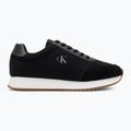 Calvin Klein női cipő YW0YW01888 Retro Runner Low Laceup Canvas fekete/világos fehér 2