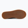 Calvin Klein női cipő YW0YW01888 Retro Runner Low Laceup Canvas fekete/világos fehér 4