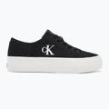 Calvin Klein női tornacipő YW0YW01763 Vulc Flatform Low Cv MG fekete/fényes fehér 2