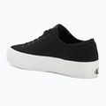 Calvin Klein női tornacipő YW0YW01763 Vulc Flatform Low Cv MG fekete/fényes fehér 3