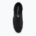 Calvin Klein női tornacipő YW0YW01763 Vulc Flatform Low Cv MG fekete/fényes fehér 5