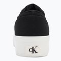 Calvin Klein női tornacipő YW0YW01763 Vulc Flatform Low Cv MG fekete/fényes fehér 6