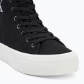 Calvin Klein női tornacipő YW0YW01764 Vulc Flatform Mid Cv Mg fekete/fényes fehér 7