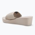 Calvin Klein női flip flop YW0YW01725 Beach Wedge Slide Slide Canvas vászon tojáshéj 3