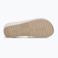Calvin Klein női flip flop YW0YW01725 Beach Wedge Slide Slide Canvas vászon tojáshéj 4
