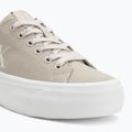 Calvin Klein női tornacipő YW0YW01763 Vulc Flatform Low Cv MG tojáshéj/krémfehér 7