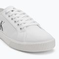 Calvin Klein női edzőcipő YW0YW01762 Ess Vulc Low Cv Mg Wn tripla fényes fehér 7