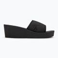 Calvin Klein női flip flop YW0YW01725 Beach Wedge Slide Slide Canvas tripla fekete 2