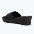 Calvin Klein női flip flop YW0YW01725 Beach Wedge Slide Slide Canvas tripla fekete 3