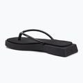 Női Calvin Klein YW0YW01716 Sq Low Wedge Sandal Stitch tripla fekete flip flopok 3