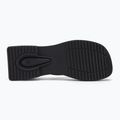 Női Calvin Klein YW0YW01716 Sq Low Wedge Sandal Stitch tripla fekete flip flopok 4