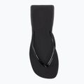 Női Calvin Klein YW0YW01716 Sq Low Wedge Sandal Stitch tripla fekete flip flopok 5