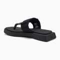 Női Calvin Klein flip flop YW0YW01717 Sq Low Wedge Sandal Rope tripla fekete 3