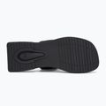 Női Calvin Klein flip flop YW0YW01717 Sq Low Wedge Sandal Rope tripla fekete 4