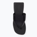 Női Calvin Klein flip flop YW0YW01717 Sq Low Wedge Sandal Rope tripla fekete 5