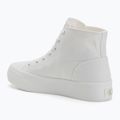 Calvin Klein női tornacipő YW0YW01764 Vulc Flatform Mid Cv Mg tripla világos fehér 3