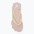 Calvin Klein női flip flop YW0YW01829 Strandszandál átlátszó Tpu suttogó rózsaszín/világos fehér 5