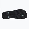 Calvin Klein női flip flop YW0YW01719 Beach Sandal Monologo Tpu fekete/felhőkék felhőkék 4
