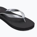 Női Calvin Klein YW0YW01719 Beach Sandal Monologo Tpu fekete/ezüst flip flopok 7