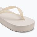 Calvin Klein női flip flopok YW0YW01830 Beach Sandal Flatform Tpu tojáshéj/világos fehér 7