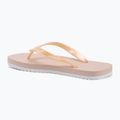 Calvin Klein női flip flop YW0YW01720 Thong+ Tpu Metallic suttogó rózsaszín/világító fehér 3